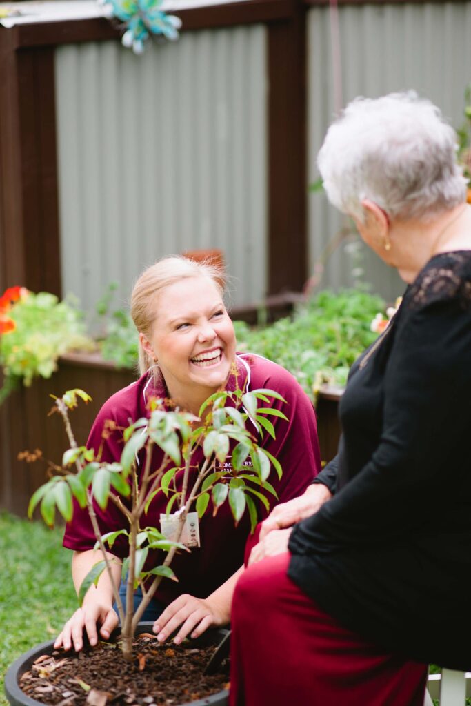 Gardening client perspective